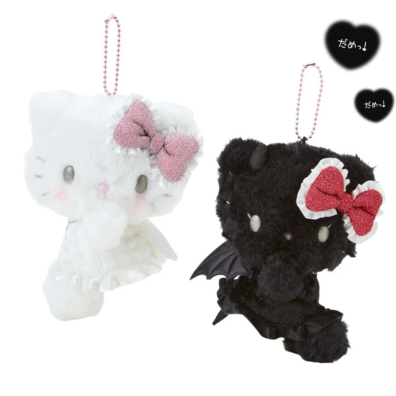 15 см Симпатичная плюшевая кукла Hello Kitty ангел и демон милая девочка Подвеска сумка