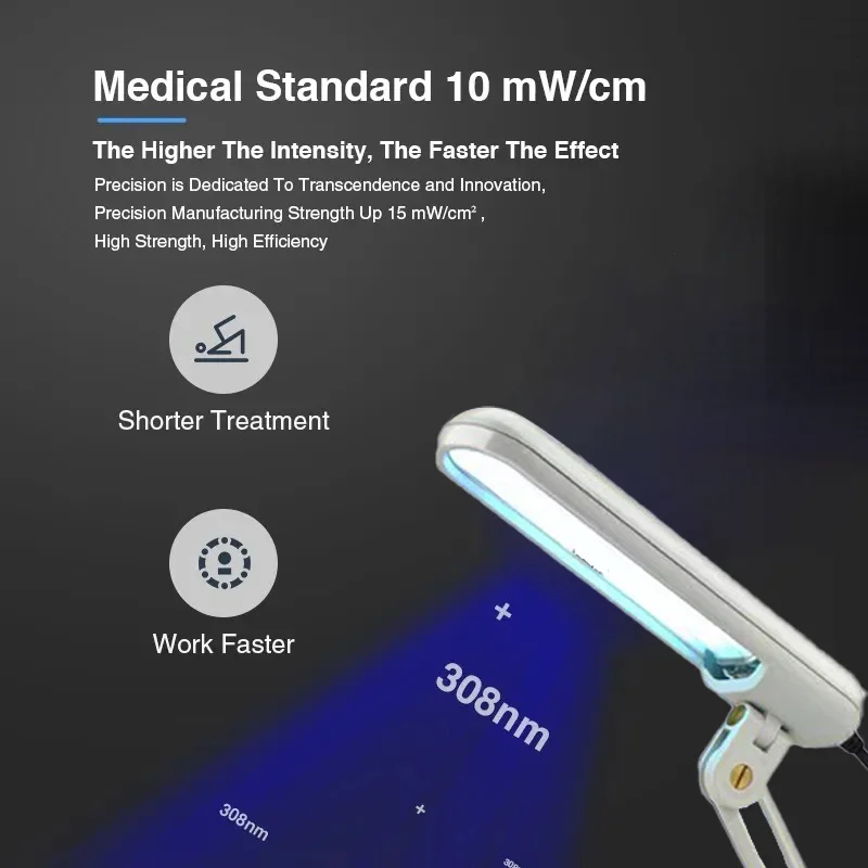 УФ-лазерная лампа для фототерапии борьбы с витилиго псориазом белой пяткой