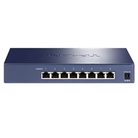 tp link network 2 5g switch ethernet 8 port 2500mbps 2 5gbps switch rj45 switch tl sh1008 plug and play