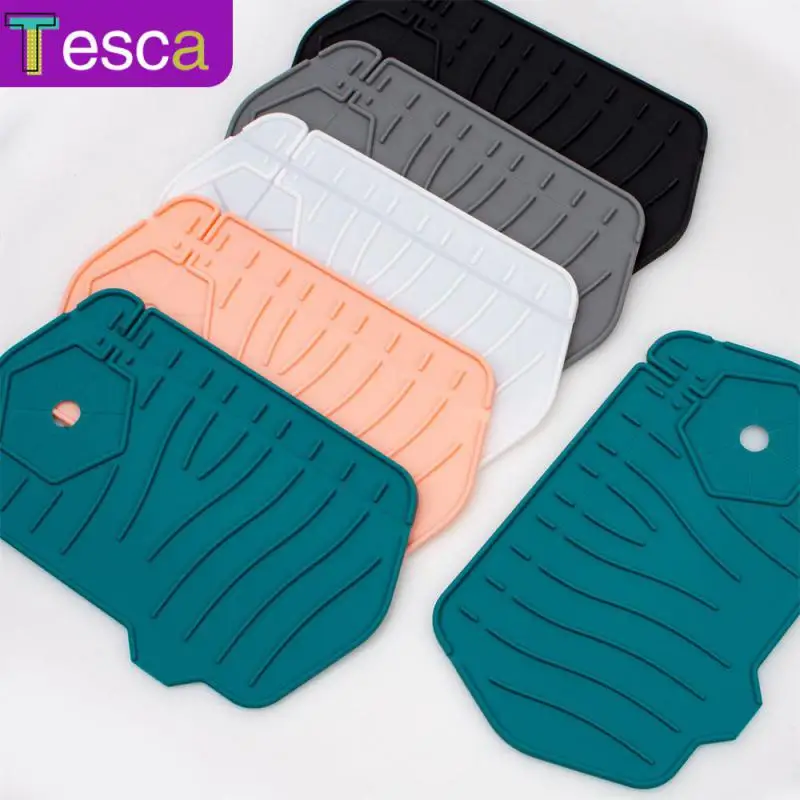 

Wash Basin Supplies Wash Basin Drainage Pad Easy And Fast To Install Raised Water Blocking Strip Drying Mat Size 24.5 15.4cm
