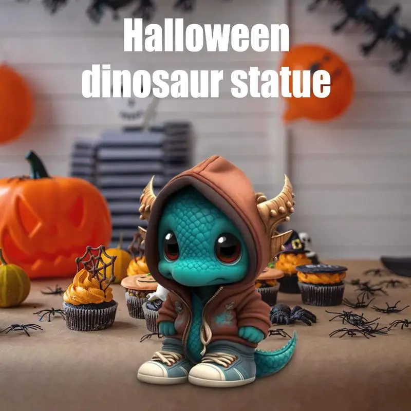 Полимерная крутая садовая Статуя Дракона многофункциональная статуя животного