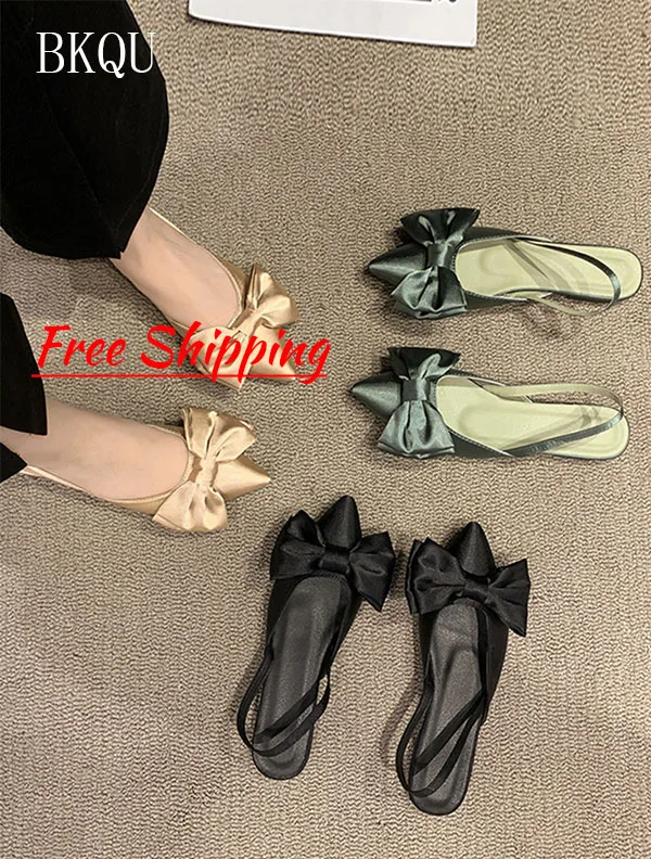 

Women's Sandals Low Heel Sandals 2022 New Summer Flat Shoes Pointed Back Empty Single Shoes Slippers Women's Boots Free Shipping