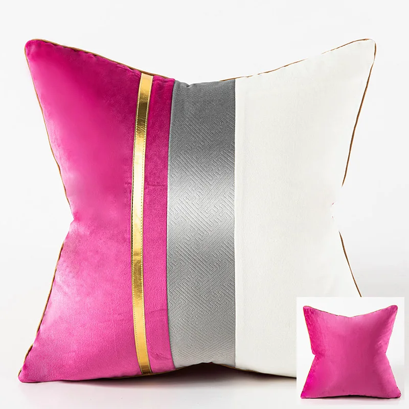 

7Sizes Luxury Velvet Cushion Cover Thick High Quality Decorative Pillow Cover for Sofa Livingroom Decor Pillowcase Cushions Case