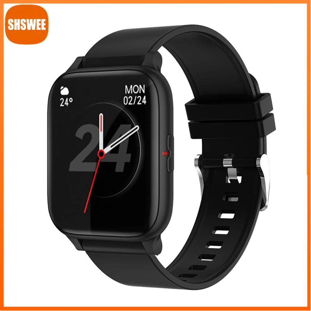 

For Xiaomi Huawei Smart Watch Men Heart Rate Fitness Tracker 1.69 Inch Full Touch Waterproof Sports Fashion Smartwatch Women