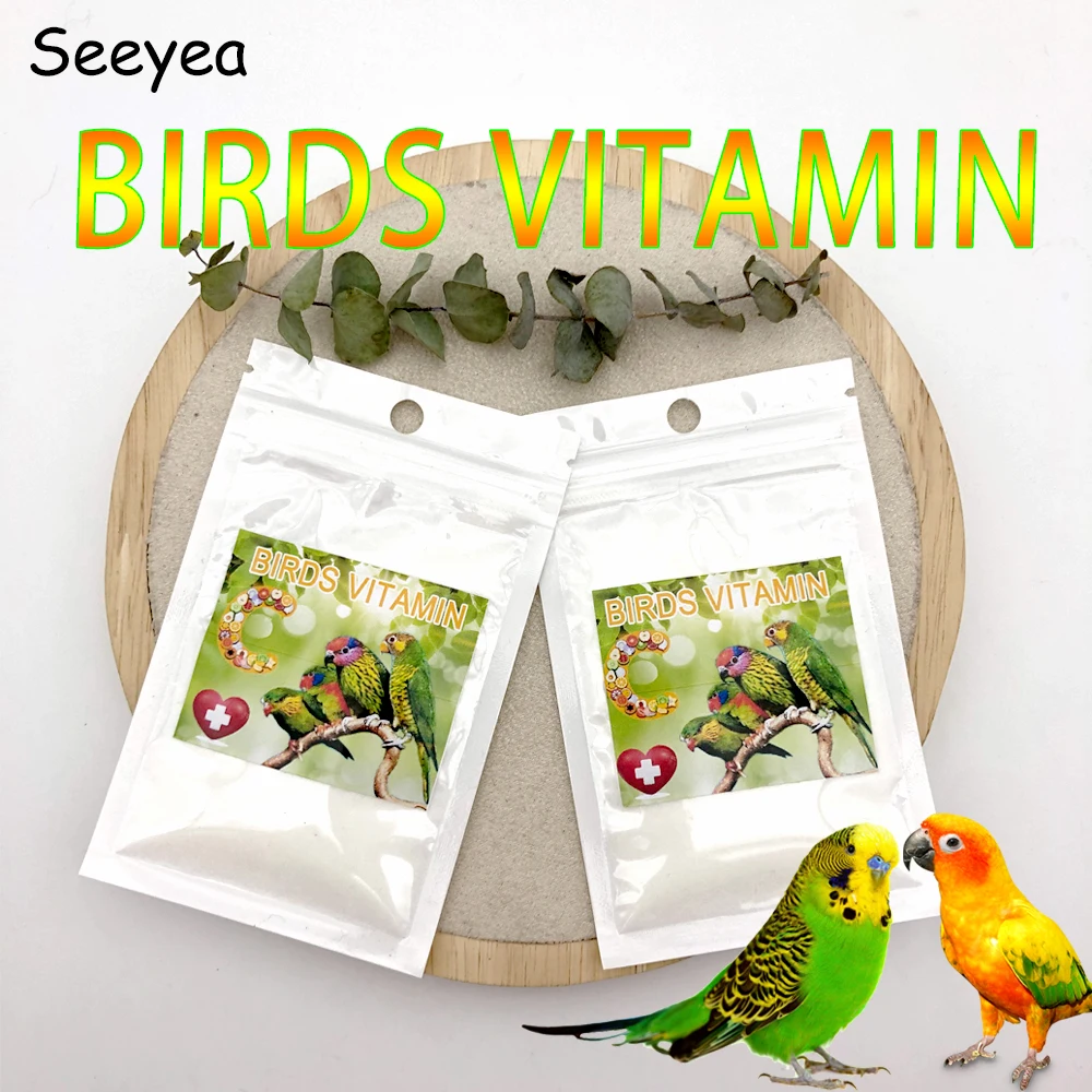 

Parrot Vitamin Keeps Birds Energetic Enhance Immunity Pigeon Anti Allergy Accessoires Nutrition Supllies Bird Supplies Seeyea