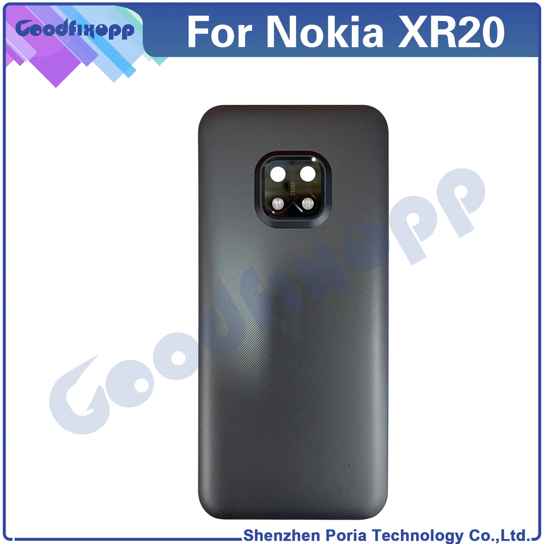 Для Nokia XR20 TA-1368 TA-1362 задняя крышка батарейного отсека дверца корпуса задний чехол
