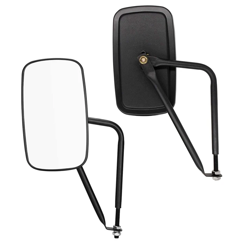 

Дверные зеркала для Jeep Wrangler 2007-2018 JK & JL 2020 JT, противоударное боковое зеркало без двери, 2 пакета Быстросъемных зеркал