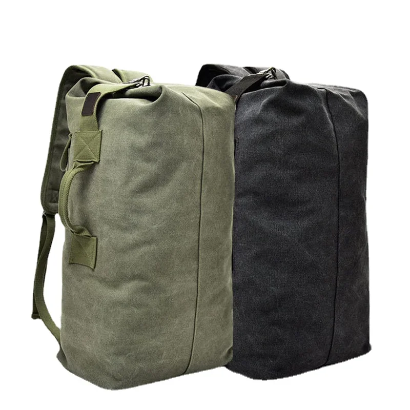 

Large Capacity Travel Climbing Bag Tactical Military Backpack Women Army Bags Canvas Bucket Bag Shoulder Sports Bag Male