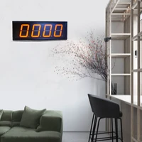 hot selling 4 inch 4 digit led digital display red day timer indoor remote control school office timer piece