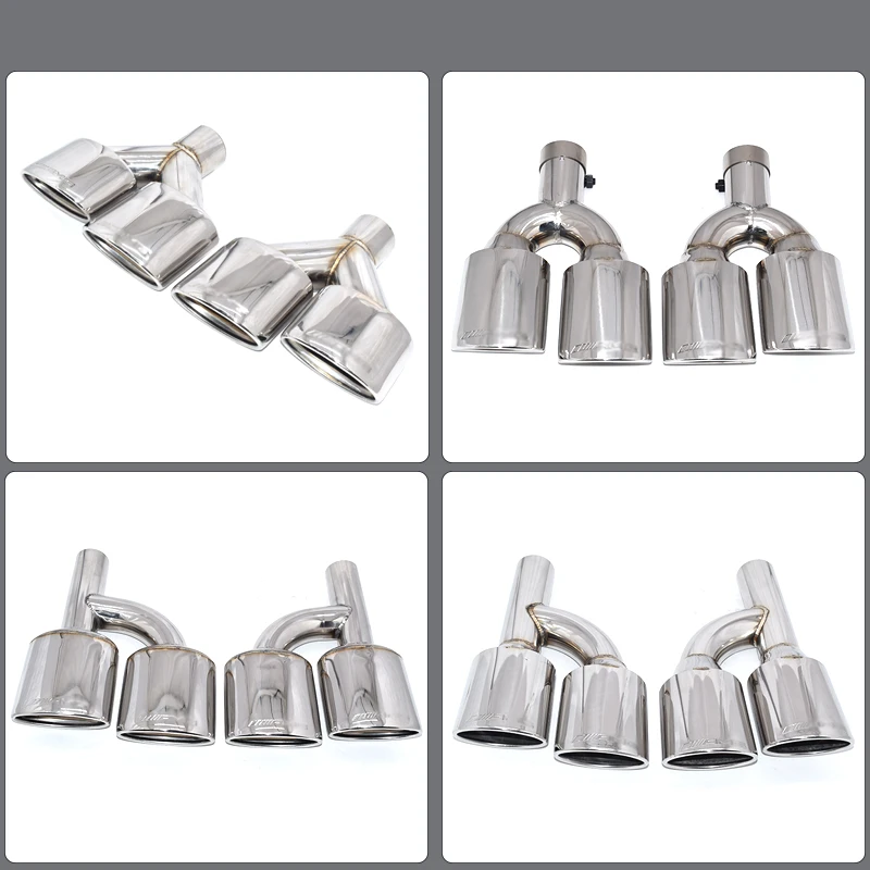 Для Mercedes-Benz C-Class E-Class S-Class глушитель модернизация выхлопной трубы C63 AMG R сварная