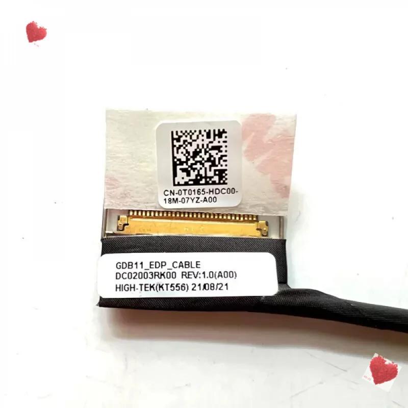 Гибкий кабель для ЖК-экрана для Dell Latitude 3120S E3120S 0T0165 DC02003RK00, замена ленточного кабеля дисплея (art.: 3920d91a479da) - 3920d91a479da