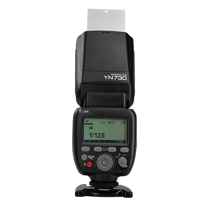 Фото YONGNUO YN730 2,4G GN60 Беспроводная вспышка Speedlite Литий-ионная батарея Вспышка для камеры Canon Nikon Sony Fujifilm Pentax №3