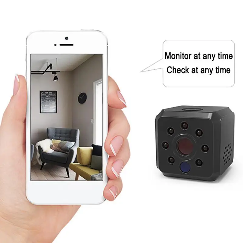 

720P Wireless WiFi Remote APP Monitoring Mini Camera Mini Sports Camcorder DV DVR Video Recorder Infrared Night Camera