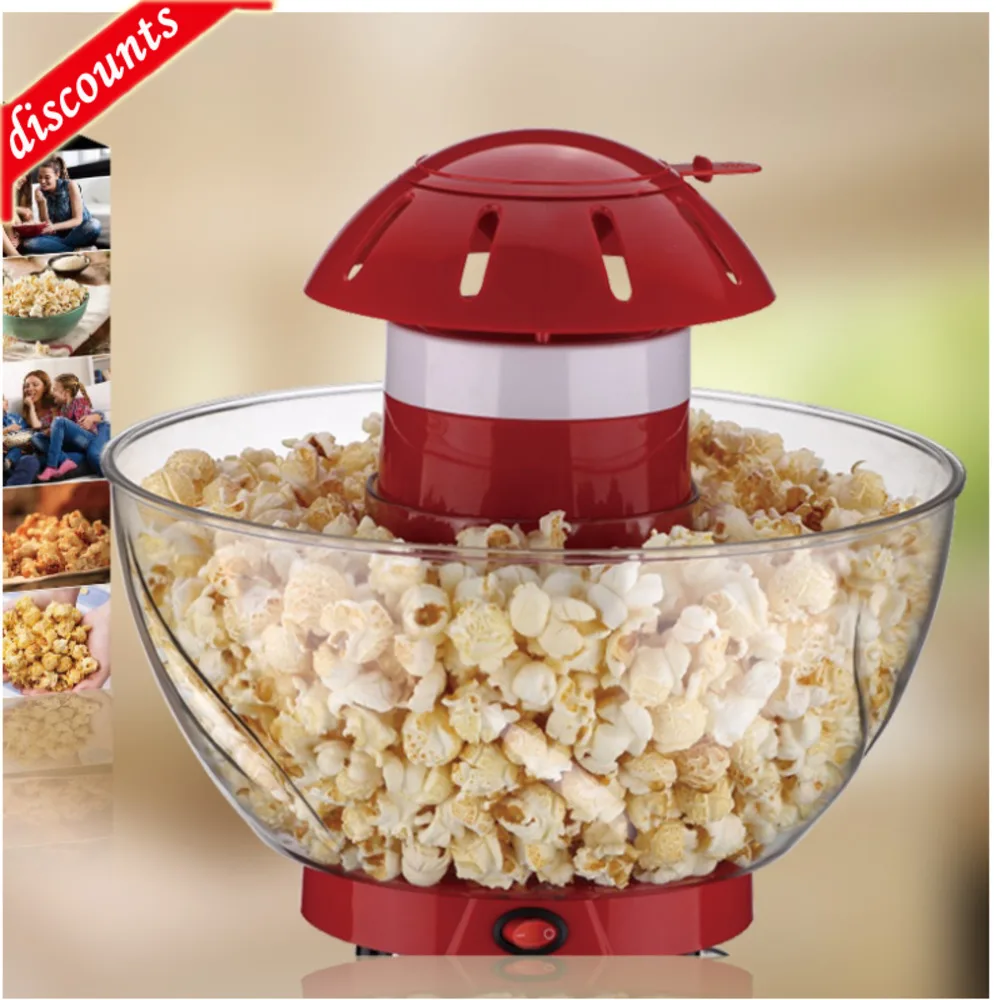 

SOKANY 909 Popcorn Machine Home Popcorn Machine Automatic Electric Popcorn Maker OEM Hot Switch Power Air Rohs