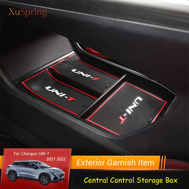 

For Changan UNI-T 2020-2023 Console Car Armrest Central Storage Box Center Console Container Glove Organizer Case Accessories