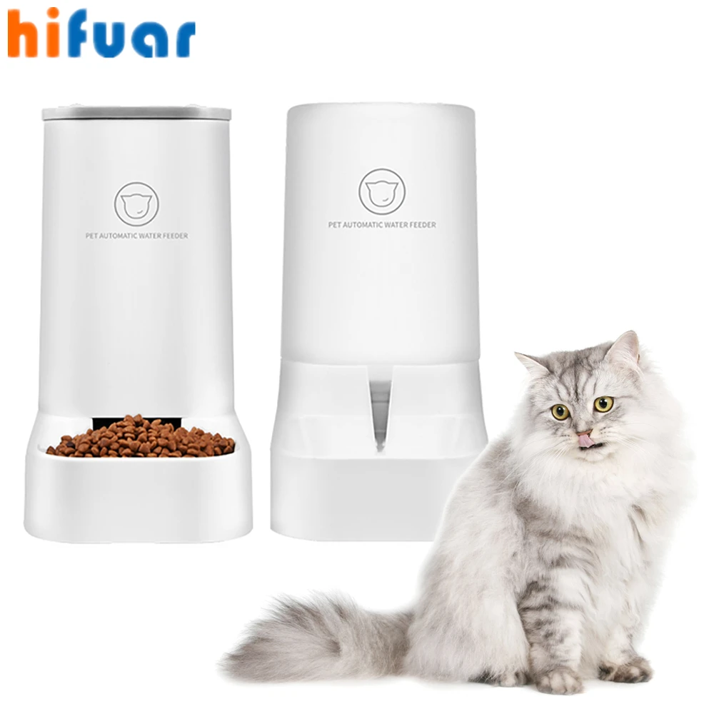 

Автоматическая кормушка для домашних животных собака Кот диспенсер для воды фонтан Пластик Безопасность 2,1 кг/3.8L собаки кошки питание миск...