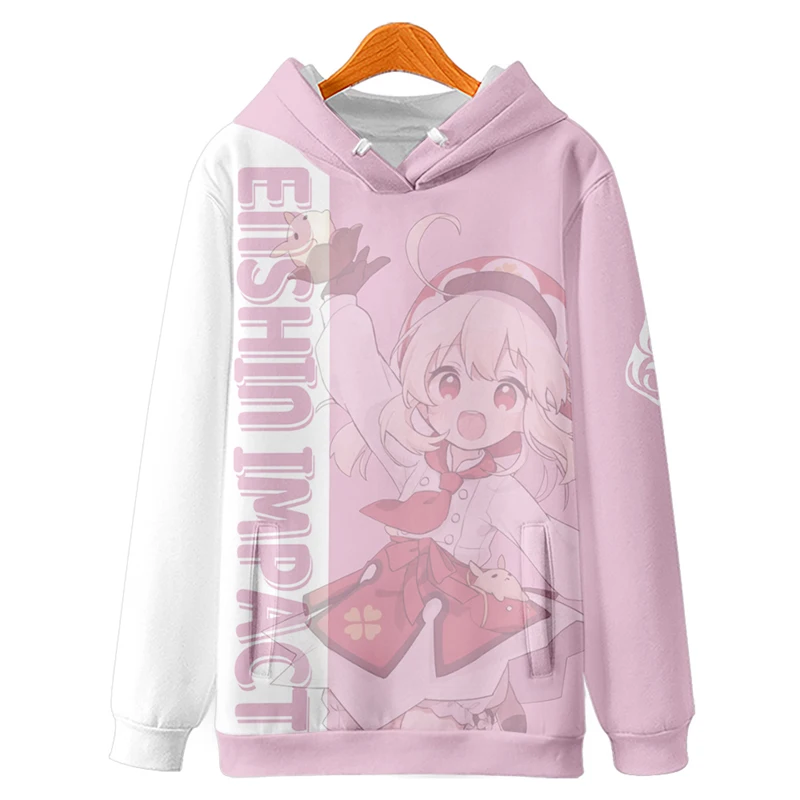 Популярный костюм для косплея по мотивам игры Genshin Impact Klee объемный принт