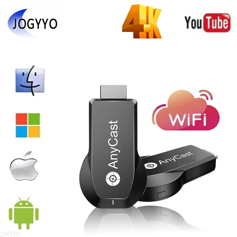 

Адаптер-ресивер Anycast M100, HD, 4K, 2,4 ГГц, Wi-Fi, HDMI