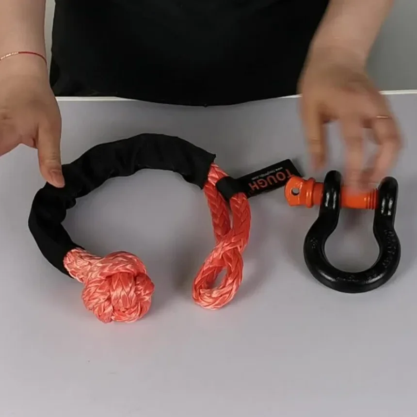 Синтетическая мягкая скоба 17T 38 000 фунтов прочные скобы 1/2 дюйма X 22 с защитным