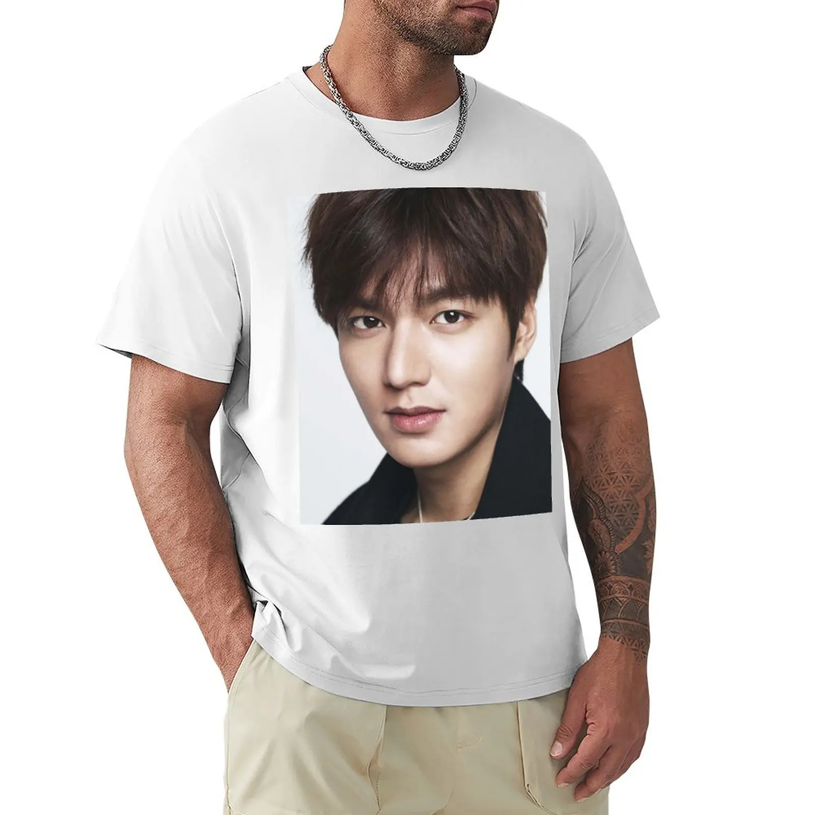 Футболка Min Ho All My Life одежда в стиле аниме винтажная рубашка футболка большого