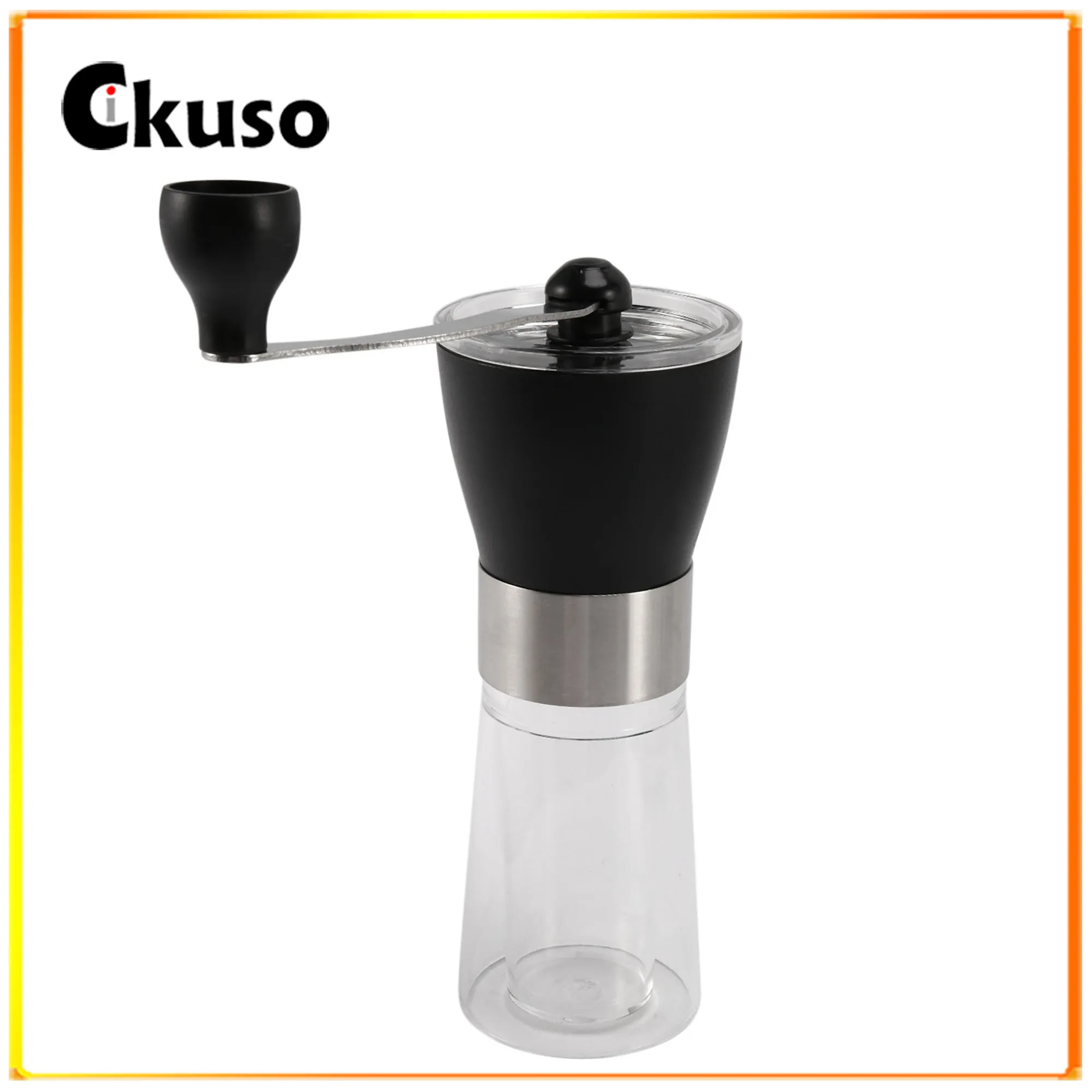 

Новые ручные Кофемолки Cikuso, керамическая кофемолка, ручная кофемолка, портативная стальная кофемолка для кофейни