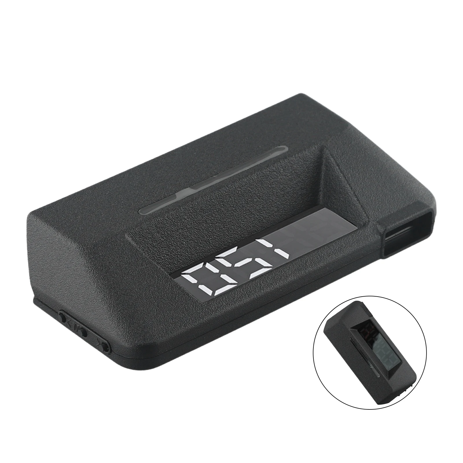 Шнур питания Проекционный дисплей ABS Черный HUD Датчик OBD2 Компьютер вождения