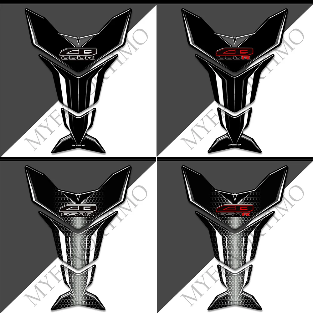 

Motorcycle Gas Fuel Oil Kit Knee Tank Pad Stickers Protection Protector Decals For Honda CB650R CB 650 CB650 R