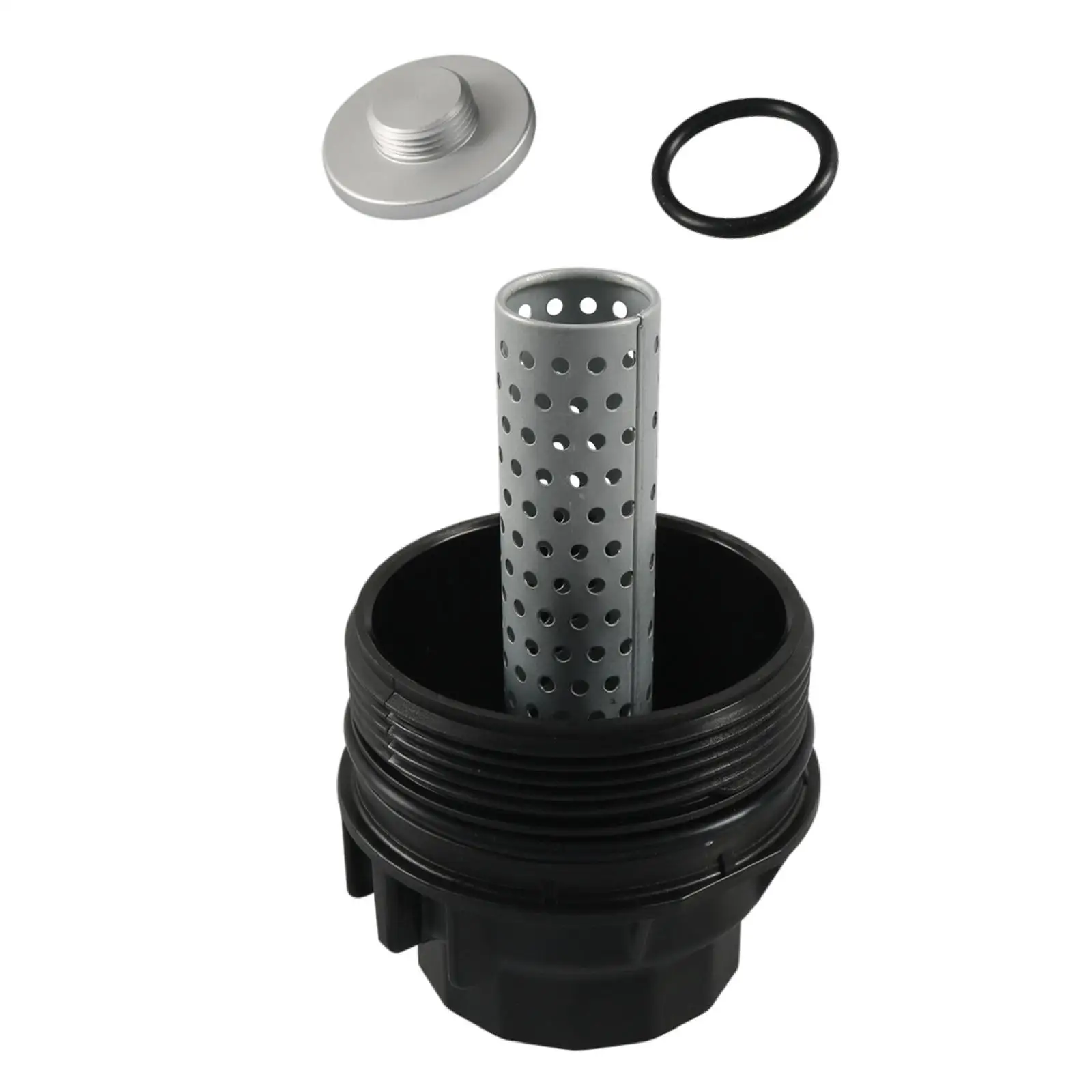 

Oil Filter Cover W/ Oil Plug Fit for 1562038010