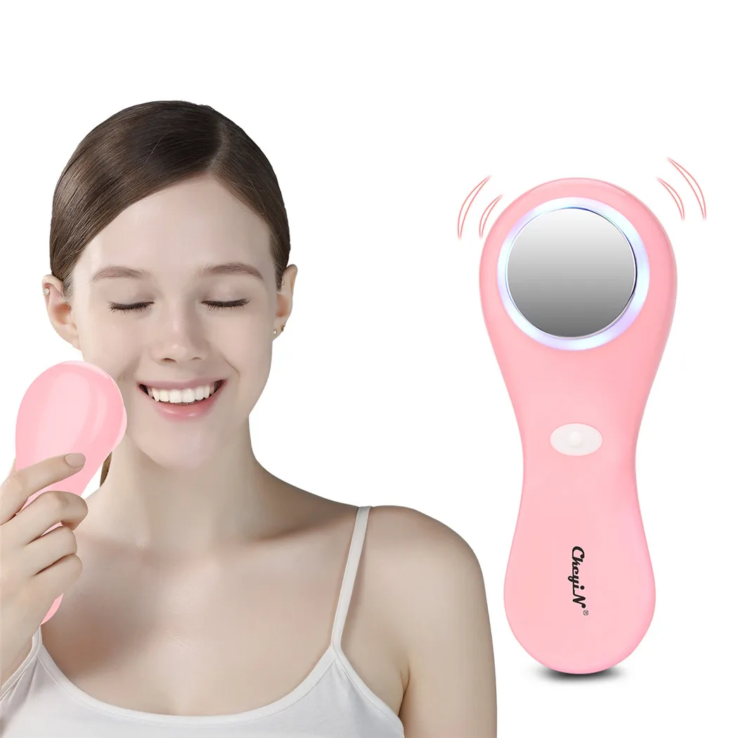 

Ckeyin Face Massager Skin Rejuvenation Mesotherapy LED Facial Lifting Wrinkle Removal Photon Light Cleaning Beauty Instrument