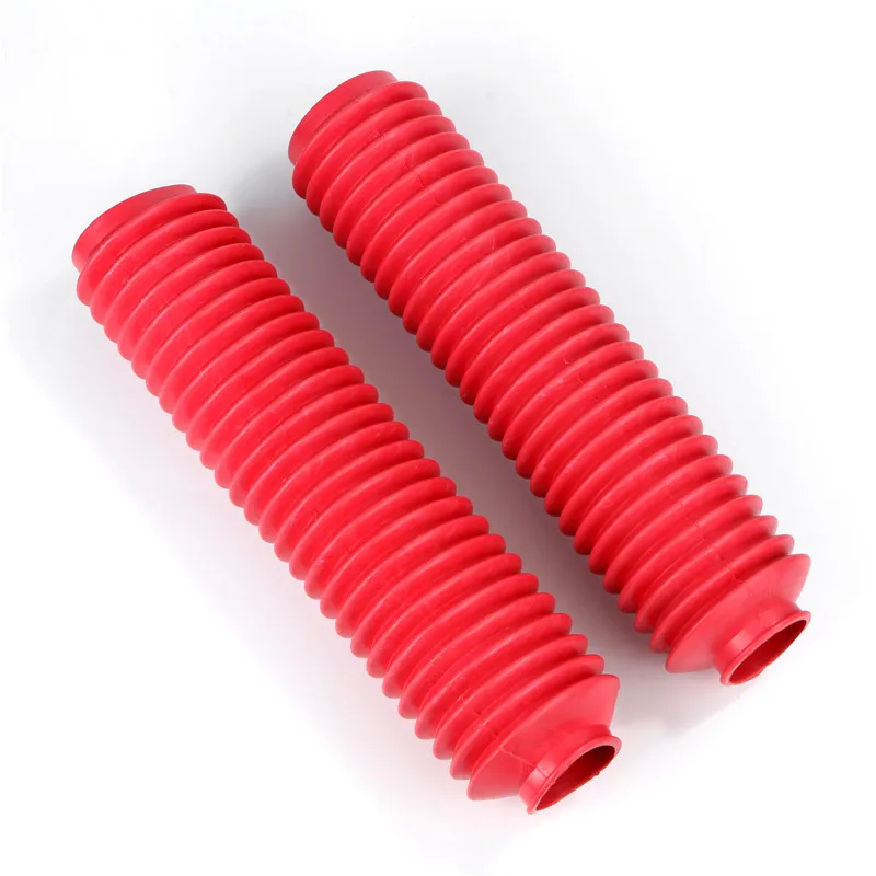 

1 пара 310 мм универсальная мотоциклетная передняя вилка пылезащитный чехол резиновый амортизатор защитные ботинки для Honda Kawasaki Suzuki Yamaha