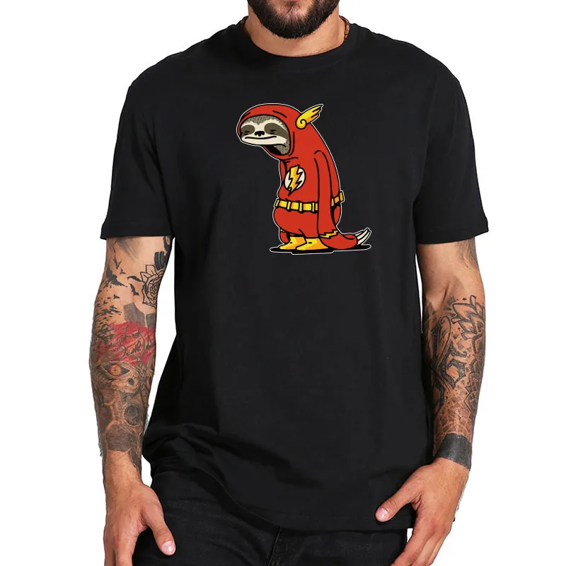 

Sloth T shirt men cute Cartoon Tee Top Casual Tshirts women Cartoon Funny Homme summer t-shirts