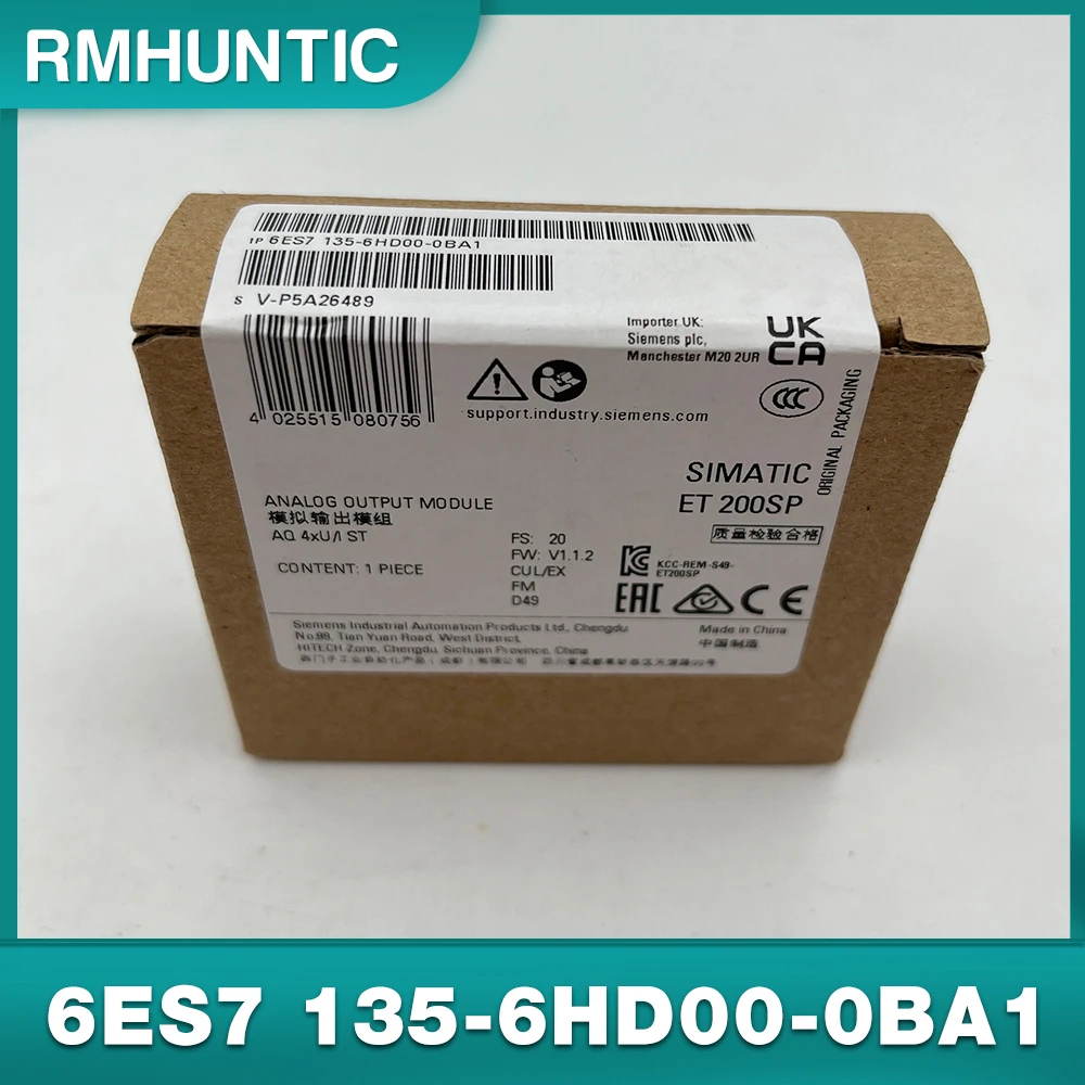 АНАЛОГОВЫЙ МОДУЛЬ ВЫХОДА Для SIEMENS 6ES7 135-6HD00-0BA1