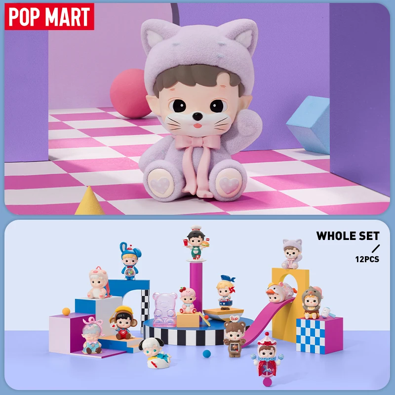 Фото POP MART HACIPUPU Фигурки серии Rolling Time Machine 1 шт./12 шт. слепая коробка POPMART №1