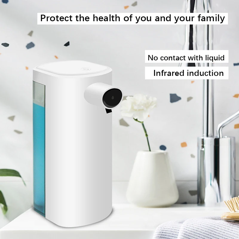 Liquid Soap Dispenser Automatic ABS Smart Touchless Sensor Induction Hand Washer for Kitchen Bathroom Equipment E22 enlarge