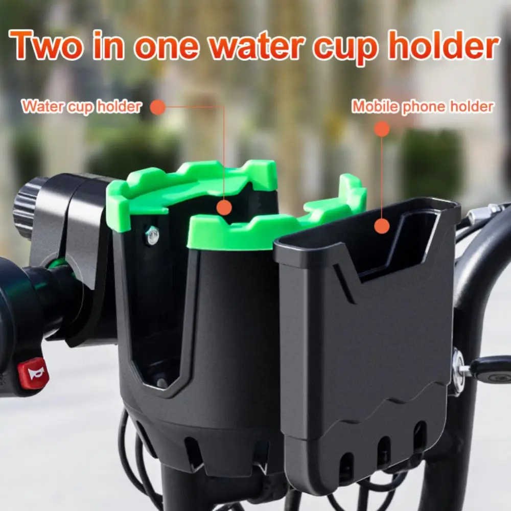 

Compatible Cup Holder Multifunctional Mobile Phone Bracket Anti-slip Soft Glue New Bicycle Bracket Bicycle Water Cup Bracket