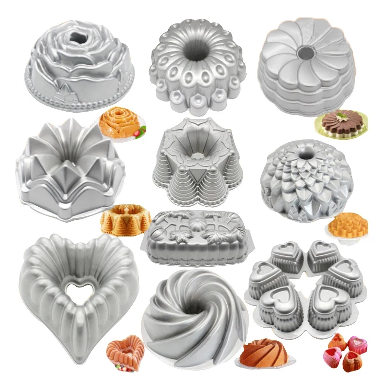 

Cake Molds Rose Rose Pumpkin Heart-Shaped Mousse Cake Pan Baking DIY Tools Decoration Mould