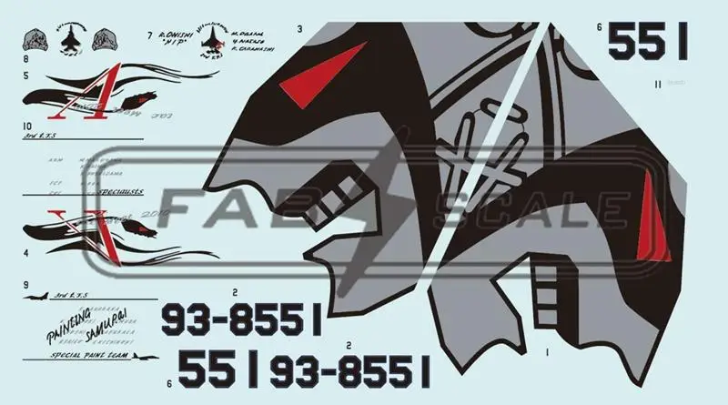 FAB 48023 1/48 F-2A“551&quot 3SQ 3rd AW JASDF ACM Meet 2010 Winner