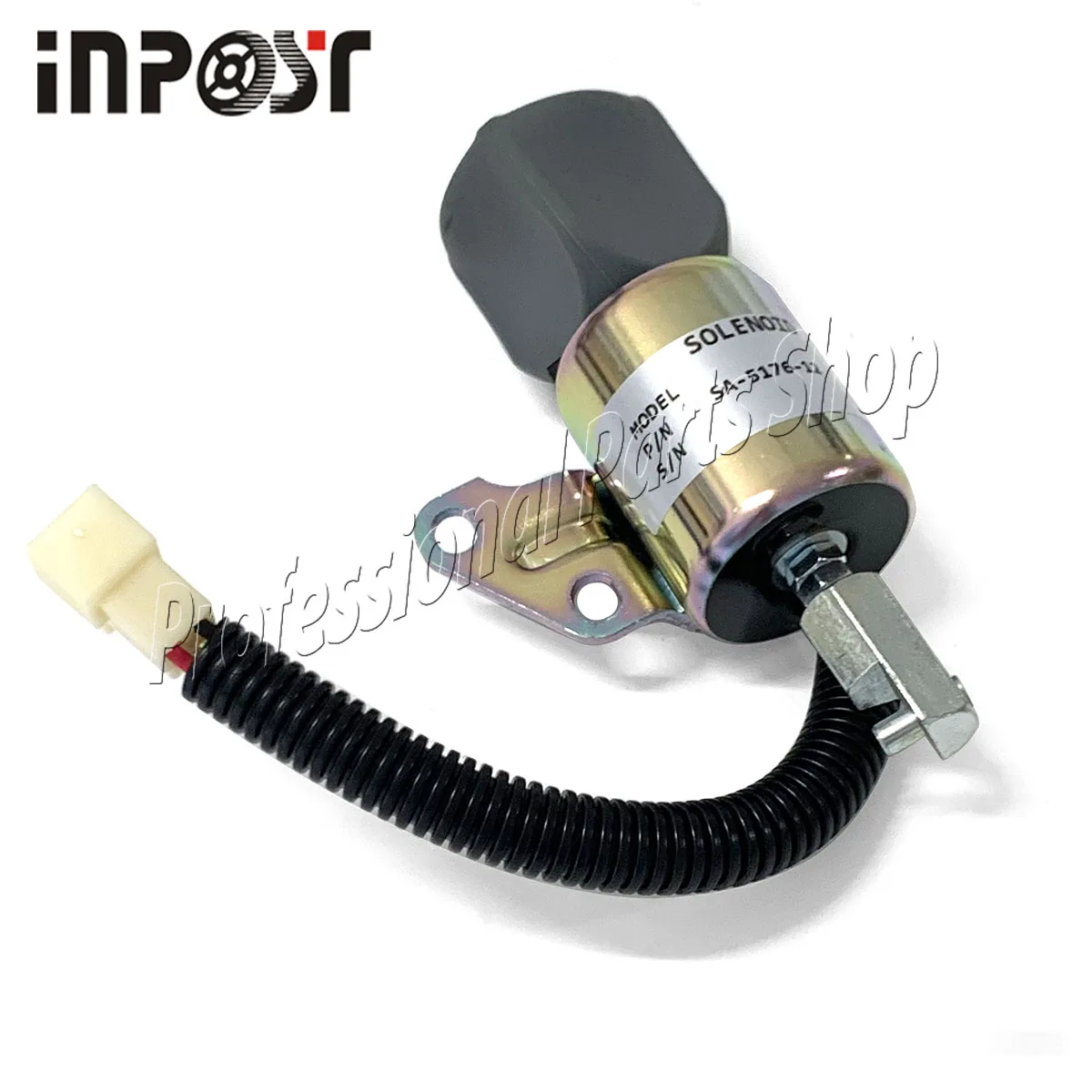 Solénoïde 12V Kubota SA-5176-12 - Compatible D722, D902, Z482 - Pièce Moteur Neuve