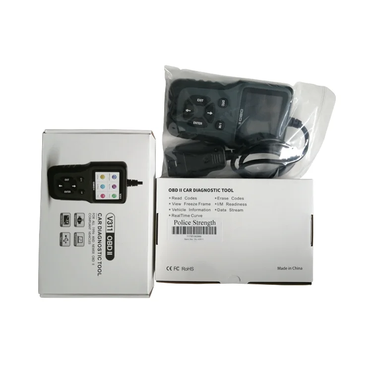 Считыватель кодов быстро и эффективно решает проблему сбоя OBD2 / EOBD на