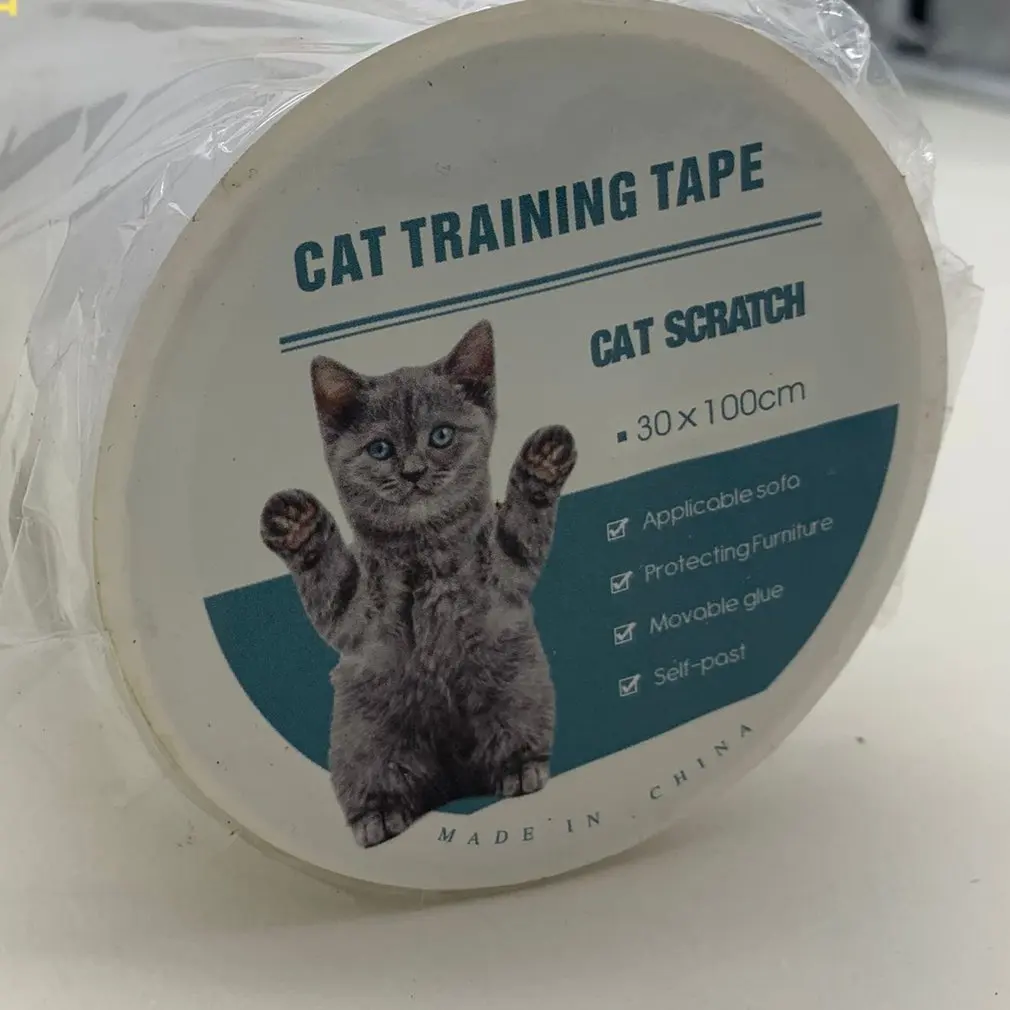 Furniture Guard Cat Scratch Protector Anti-Scratch Tape Roll Prevention Clear Sticker For Sofa | Дом и сад