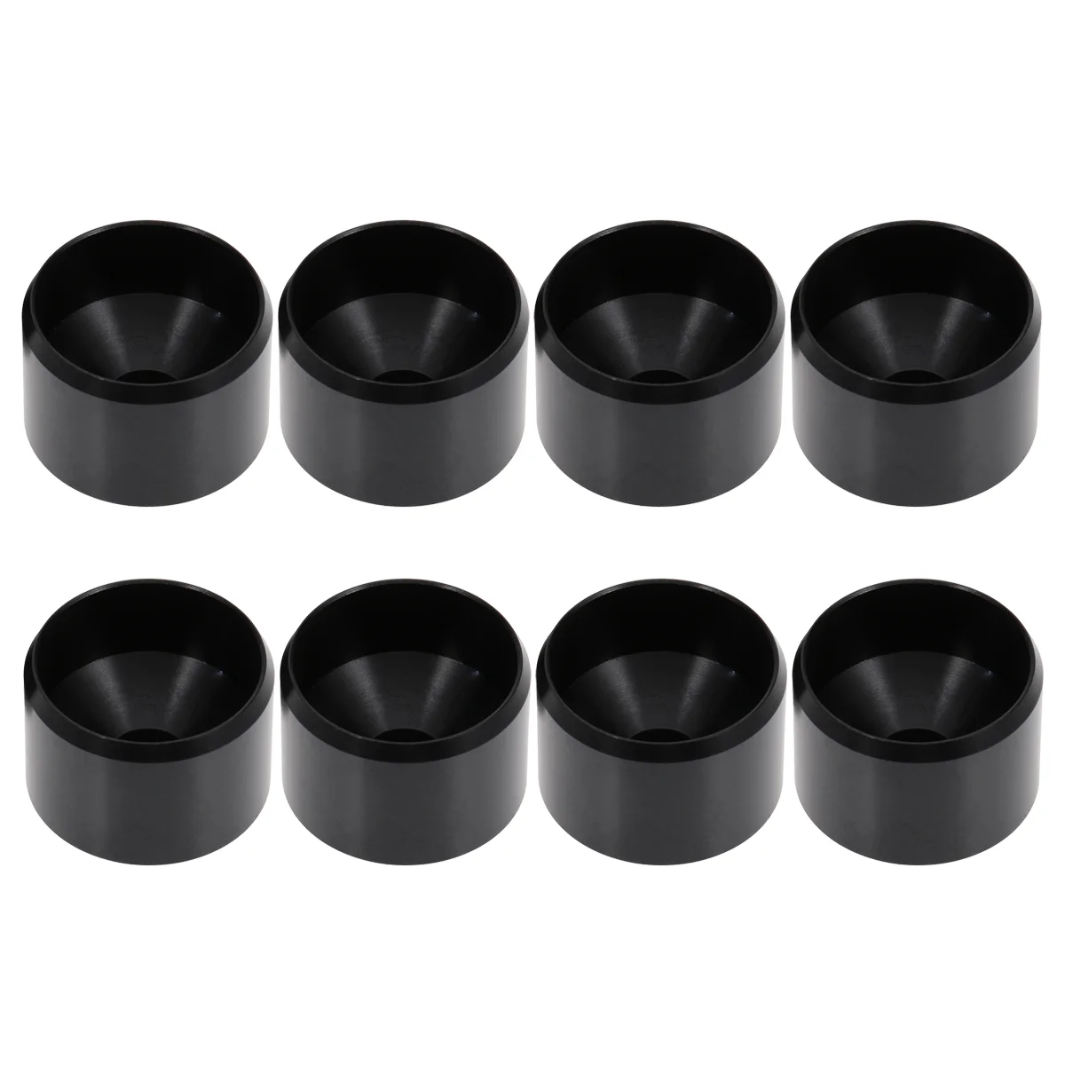 

8pcs Aluminum Cap Modified Accessories Storage Cup for Vehicle Motor Car