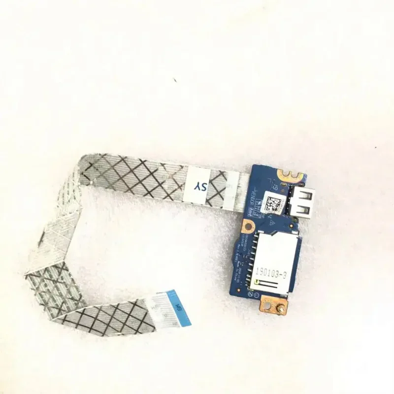ДЛЯ Dell Inspiron 14 3482 USBCard Reader IO Board WCable pn 6RD8G 06RD8G LS-G711P