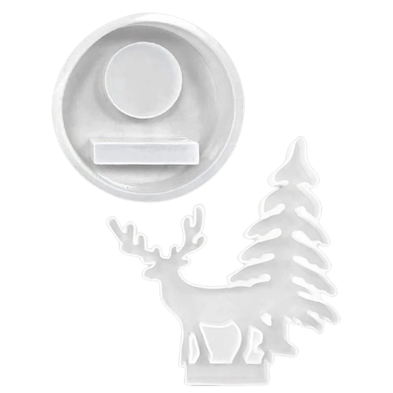 2025 Новые силиконовые формы на праздничную тематику для рождественских