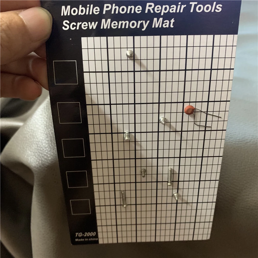 

Creative Magnetic Memory Chart Working Mat Mobile Phone Repairing Screw Pad Maintenance Accessories Tool Pad 145x90mm