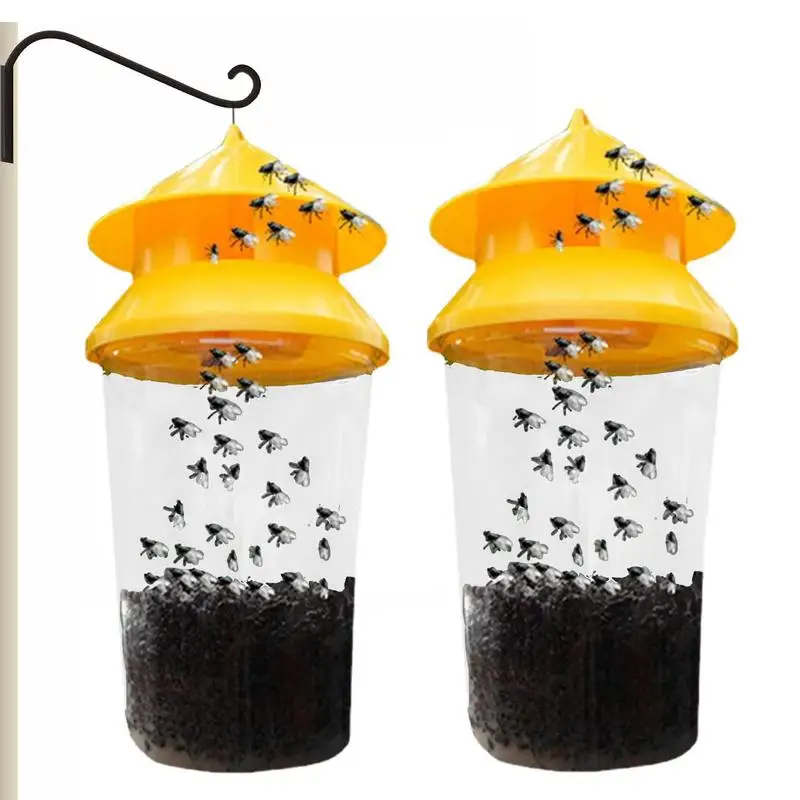 

Fly Trap Outdoor Reusable Fly Trap Jar Stable Horse Fly Trap Widely Used For Stables Orchard Barns Camping Chicken Coops