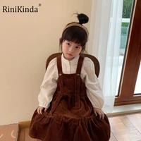 rinikinda girls tank dress new kids dresses for girls princess dress clothes girls dress casual 3 8y vestido infantil
