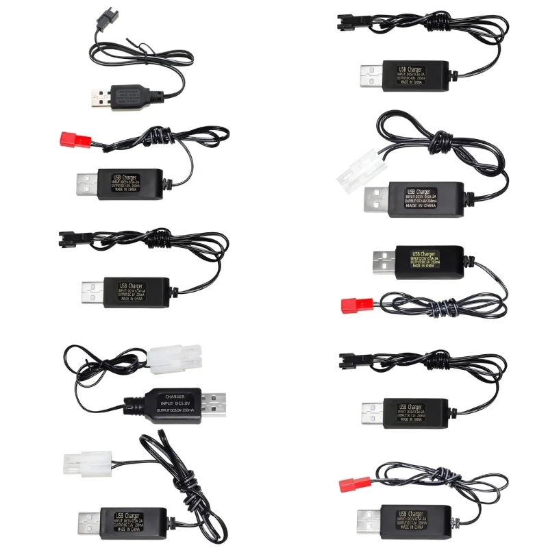 Зарядка аккумулятора 3 6 В 4 8 7 2 SM2P/JST/KETPlug игрушка с дистанционным управлением
