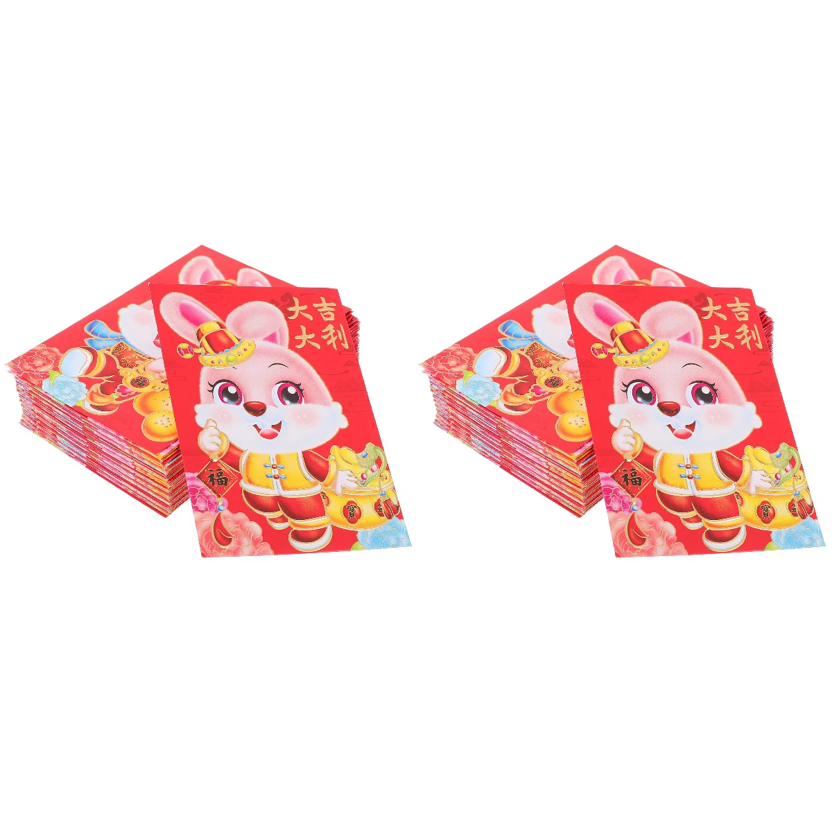 

Red Envelopes Year Money Chinese Envelope Packets 2023 New Pocket Rabbitlucky Hongbao Thebunny Hong Cash Bao Fortune Traditional