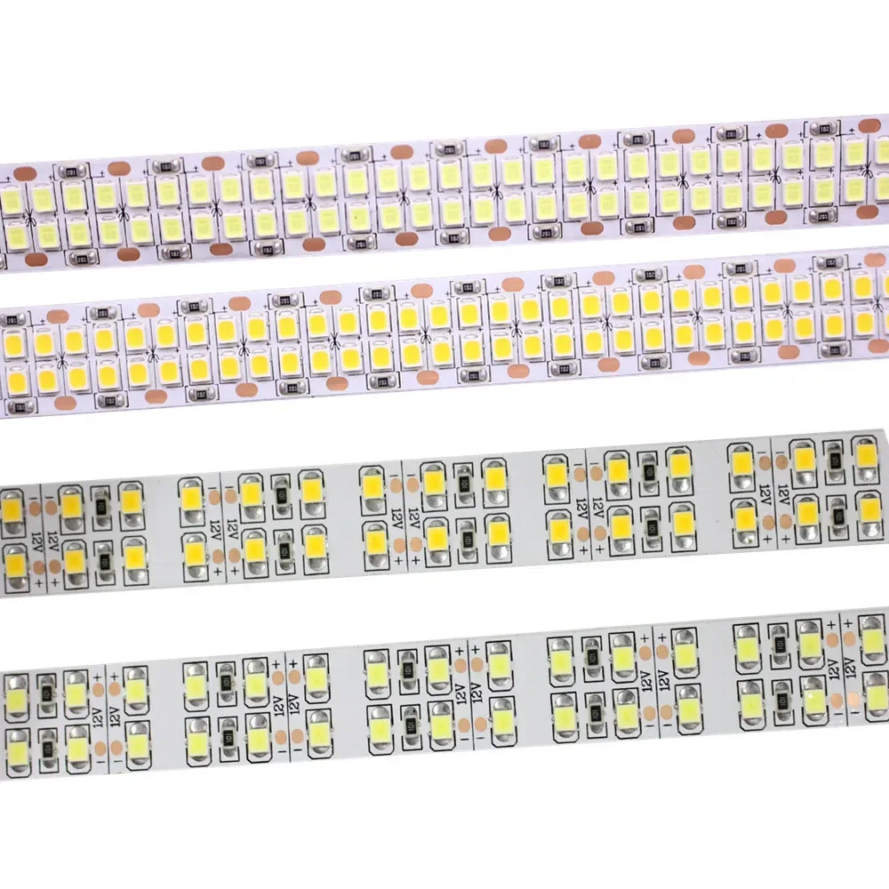 

Светодиодная лента Taslauk белая/теплый белый 240/480 led/м SMD2835 12/24В 5м
