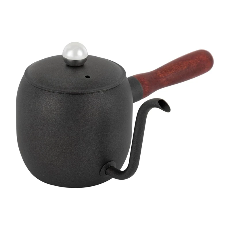 Кофейник из нержавеющей стали мини-чайник с гусиной шеей 500 мл портативный